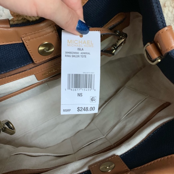 Michael Kors Isla Ring Shoulder Tote - Picture 8 of 8